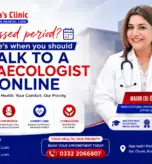 Missed period consultation with an online gynecologist for women’s health