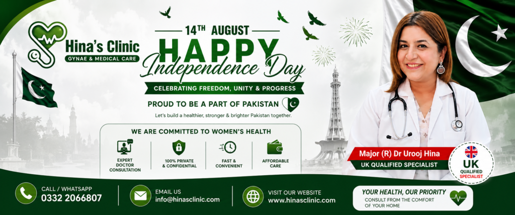 Happy Pakistan Independence Day  2026- Hina's Clinic